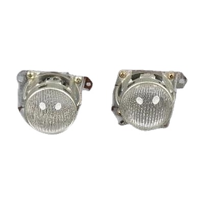 Round Projector Lens Pair &mdash; With heatsink & clips (MF-7-07)