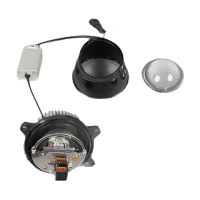 LED Projector Kit &mdash; Lens holder, heatsink, driver (MF-8-01)