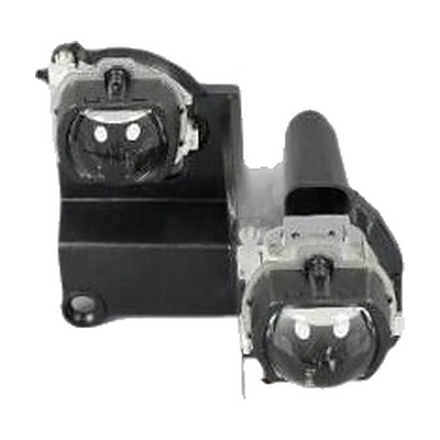 LED Module Pair &mdash; Black housing, twin lens units (MF-8-14)