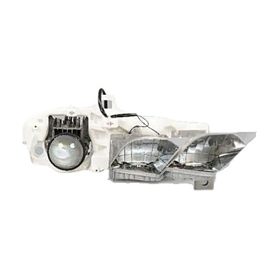 LED Module Assembly &mdash; White housing, lens & cover (MF-8-16)